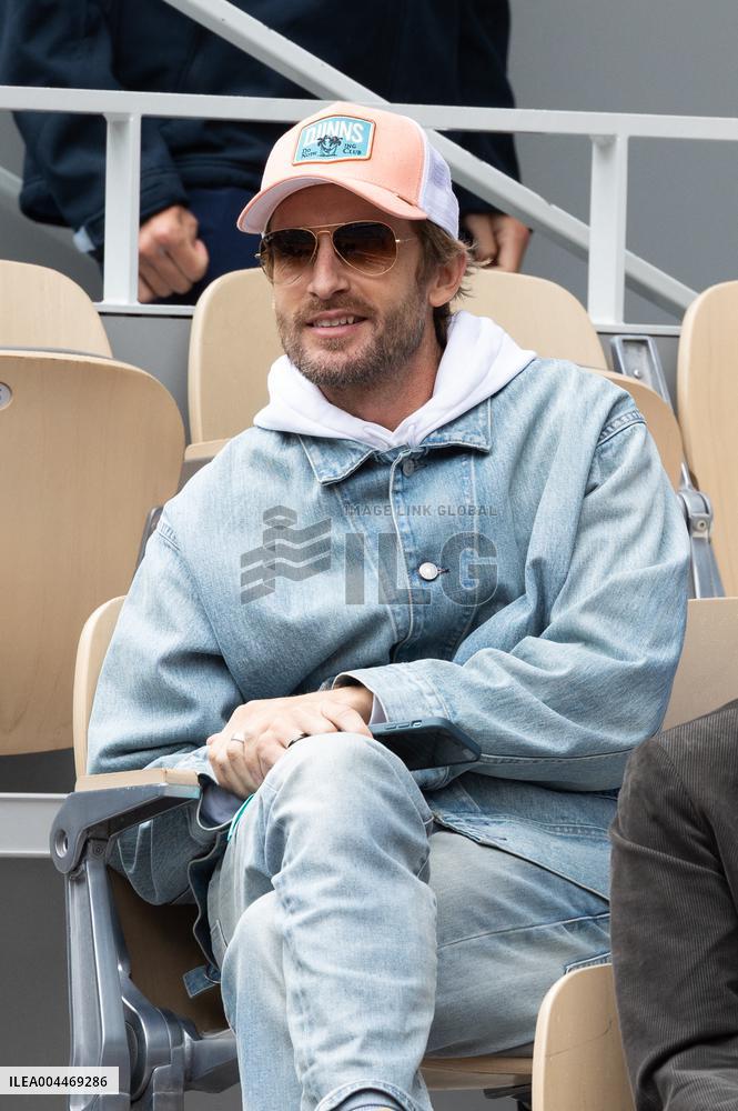 2025 French Open - Celebrities In Stand Day 3 NB