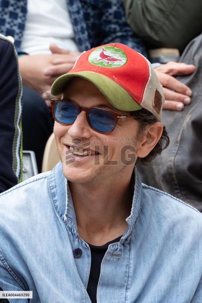 2025 French Open - Celebrities In Stand Day 3 NB