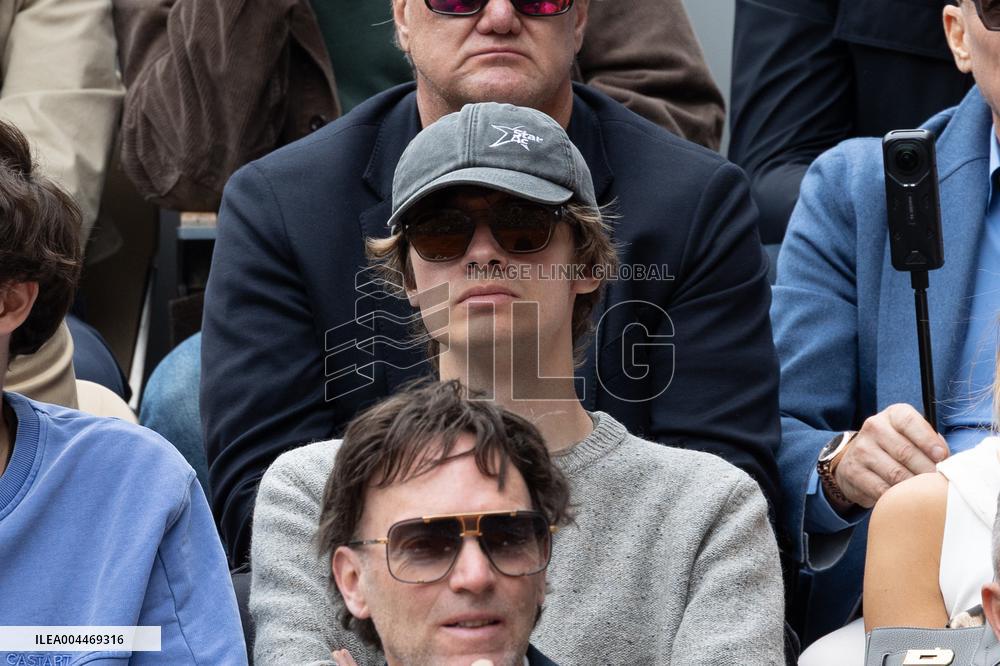 2025 French Open - Celebrities In Stand Day 3 NB