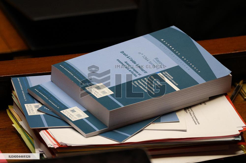 Debate on the bill on the right to assistance in dying at National Assembly - Paris