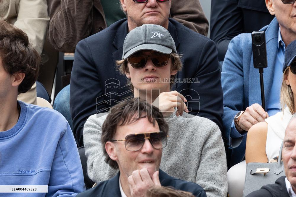 2025 French Open - Celebrities In Stand Day 3 NB