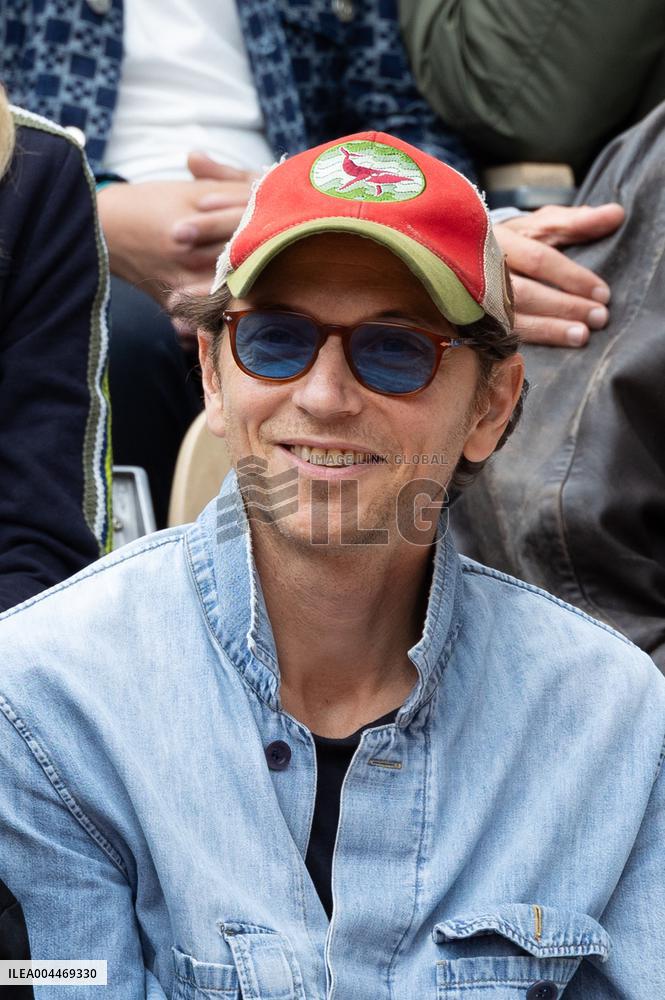 2025 French Open - Celebrities In Stand Day 3 NB