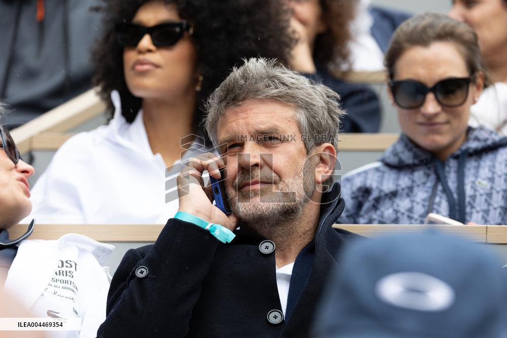 2025 French Open - Celebrities In Stand Day 3 NB