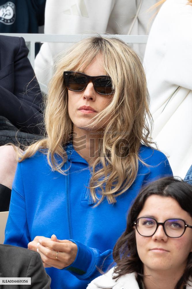 2025 French Open - Celebrities In Stand Day 3 NB