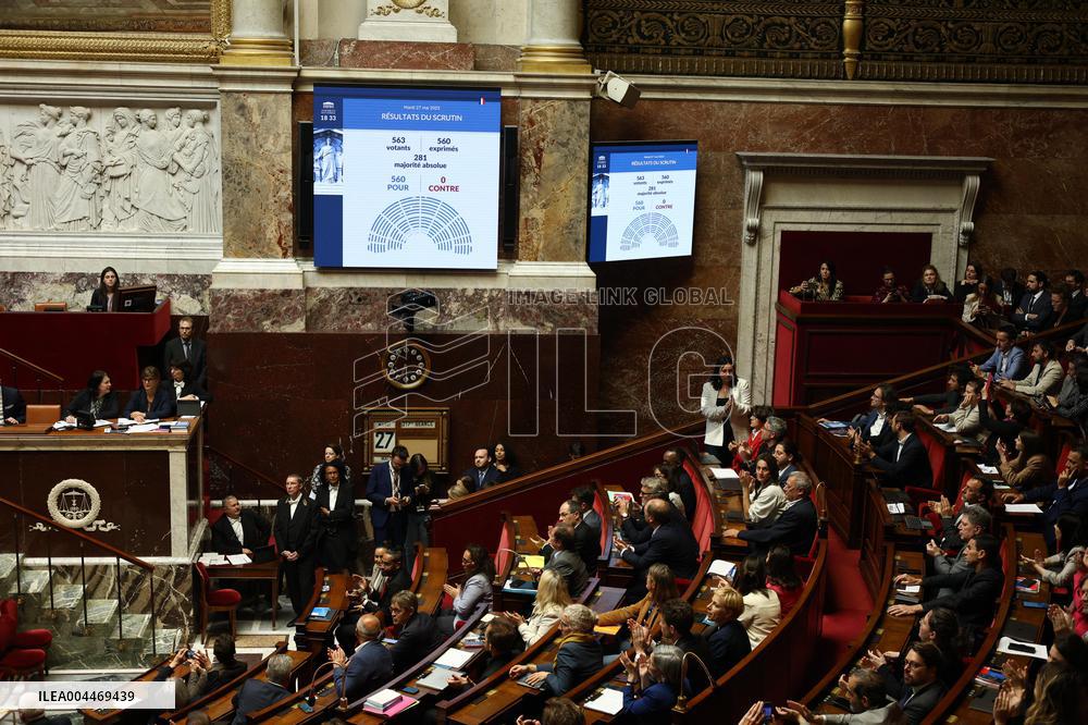 Debate on the bill on the right to assistance in dying at National Assembly - Paris