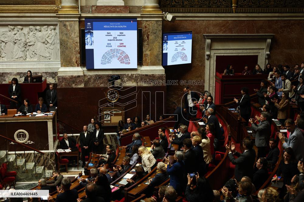 Debate on the bill on the right to assistance in dying at National Assembly - Paris