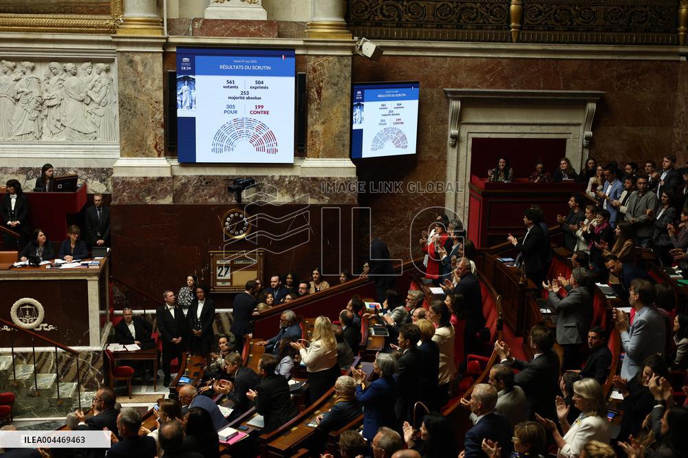 Debate on the bill on the right to assistance in dying at National Assembly - Paris