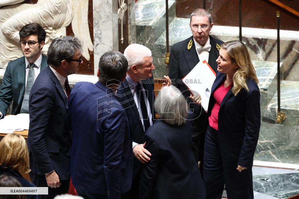 Debate on the bill on the right to assistance in dying at National Assembly - Paris