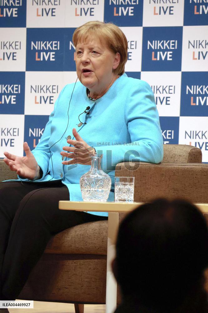 Former German Chancellor Merkel