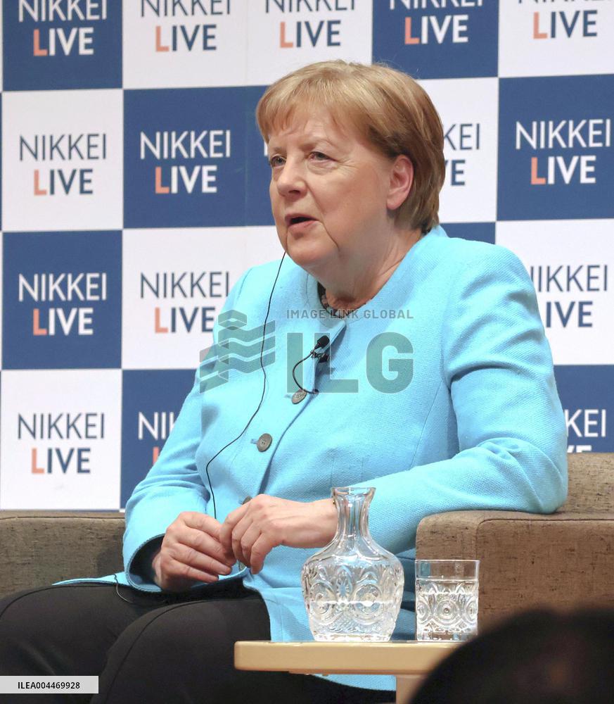 Former German Chancellor Merkel