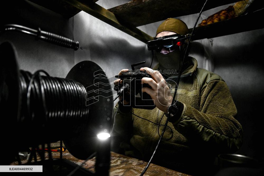 Drone operators perform combat tasks in Zaporizhzhia direction