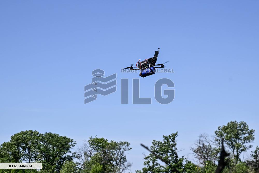 Drone operators perform combat tasks in Zaporizhzhia direction