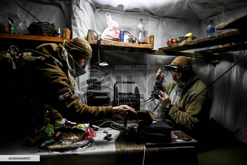 Drone operators perform combat tasks in Zaporizhzhia direction