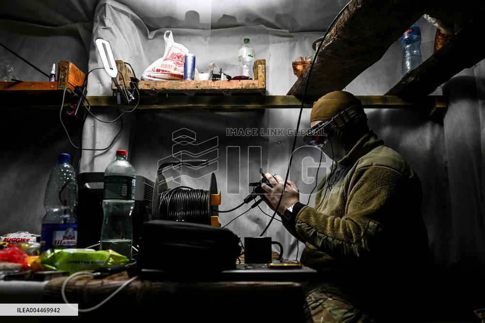 Drone operators perform combat tasks in Zaporizhzhia direction