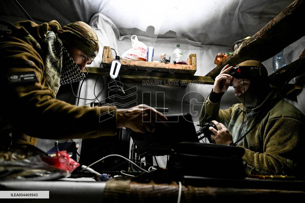 Drone operators perform combat tasks in Zaporizhzhia direction