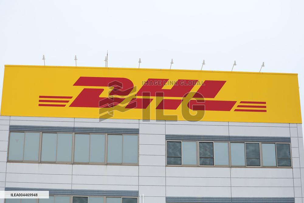 DHL signage and logos