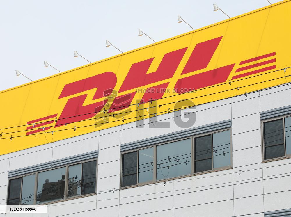 DHL signage and logos