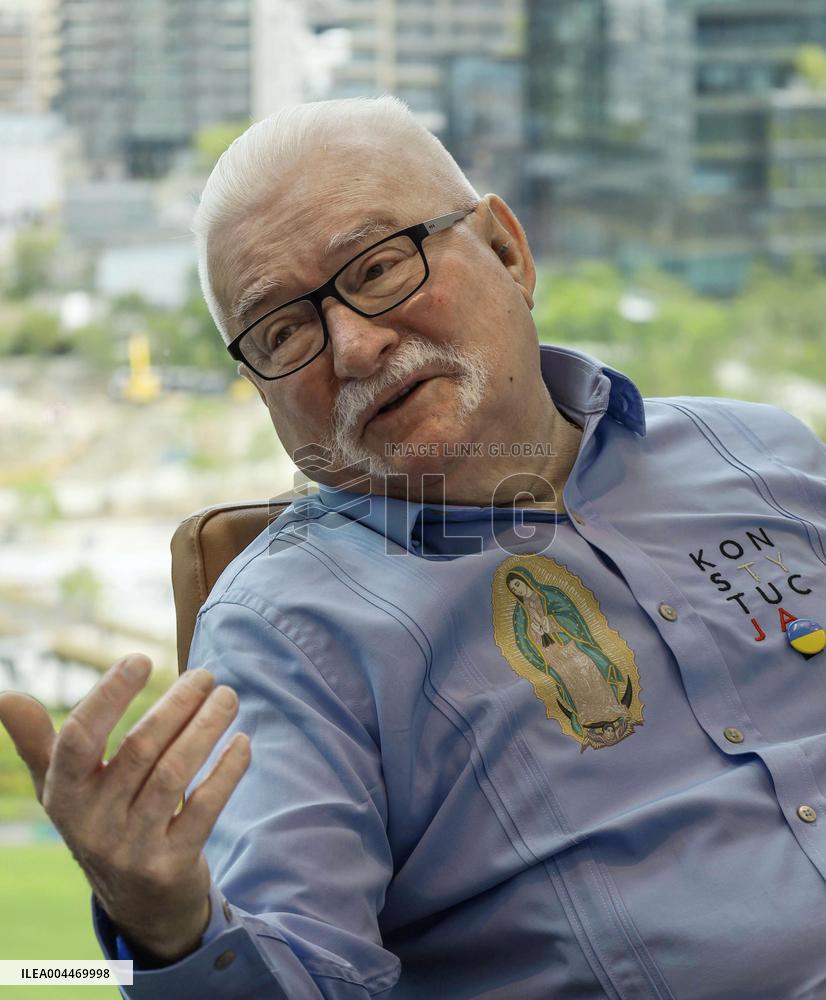 Former Polish President Walesa
