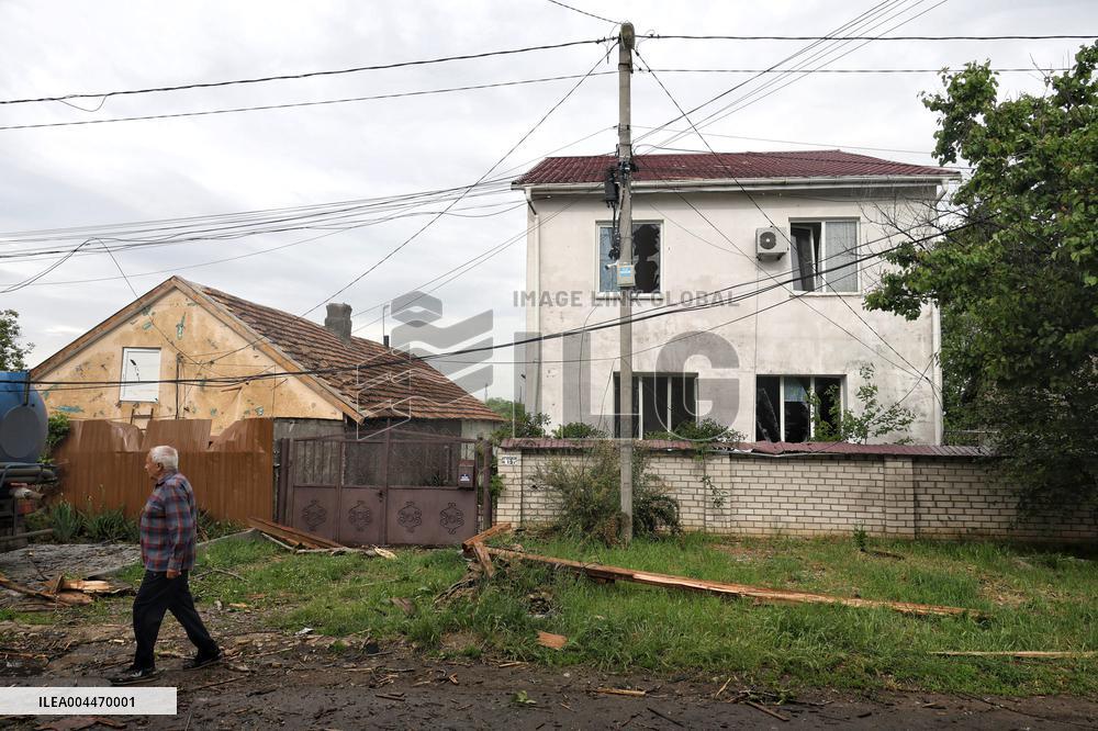 Russian forces launch massive attack with Shaheds in Odesa region
