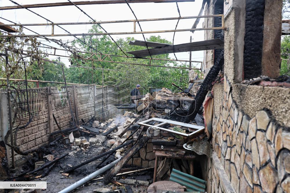 Russian forces launch massive attack with Shaheds in Odesa region