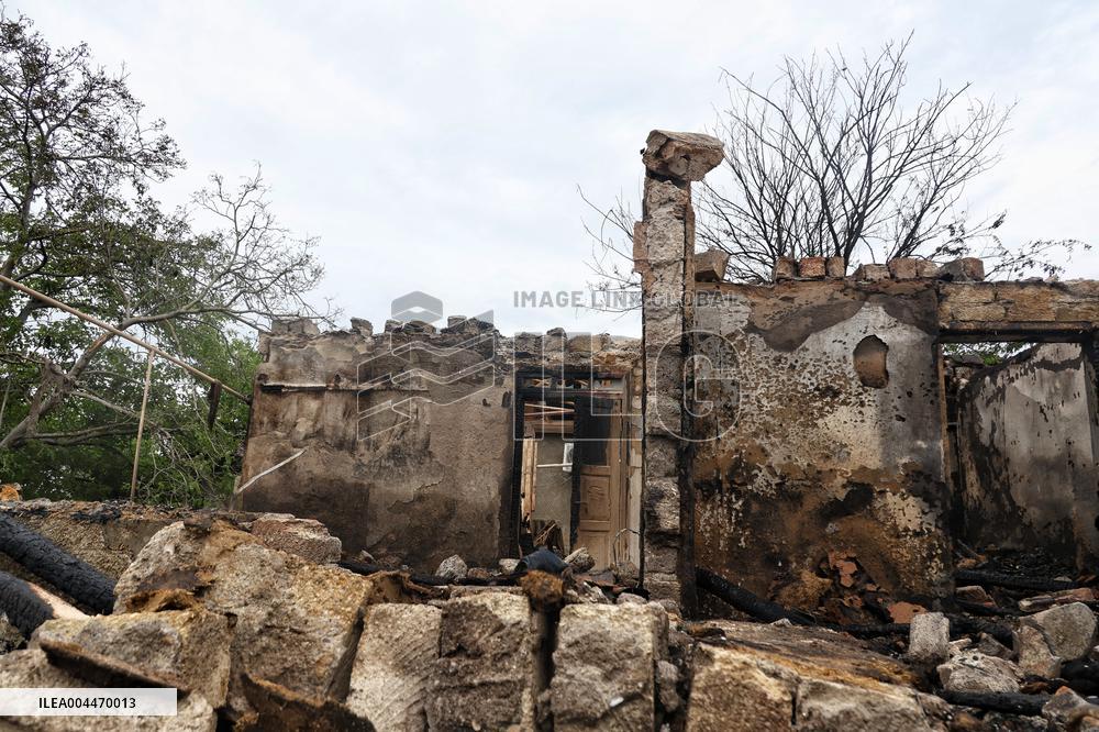 Russian forces launch massive attack with Shaheds in Odesa region