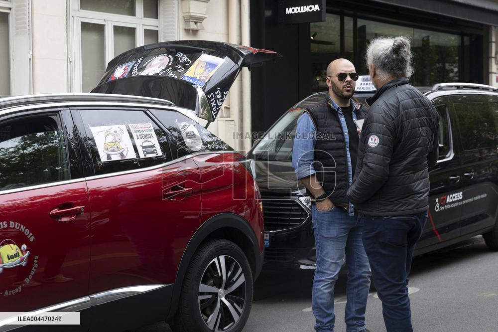 Taxis Protest - Paris