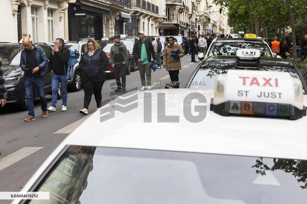 Taxis Protest - Paris