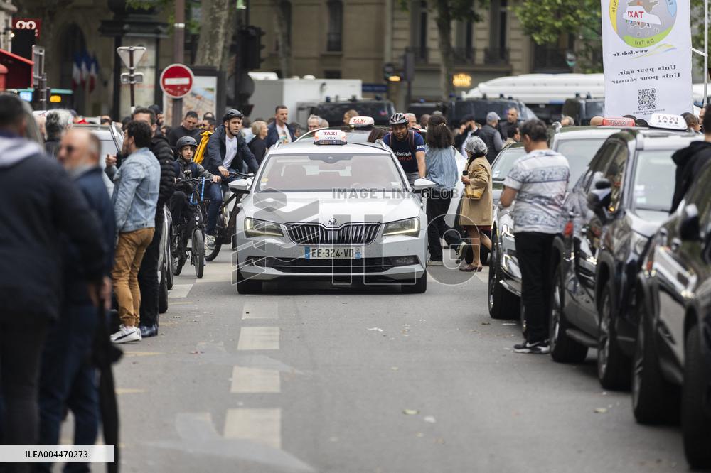 Taxis Protest - Paris