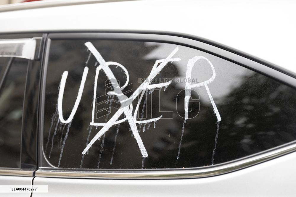 Taxis Protest - Paris