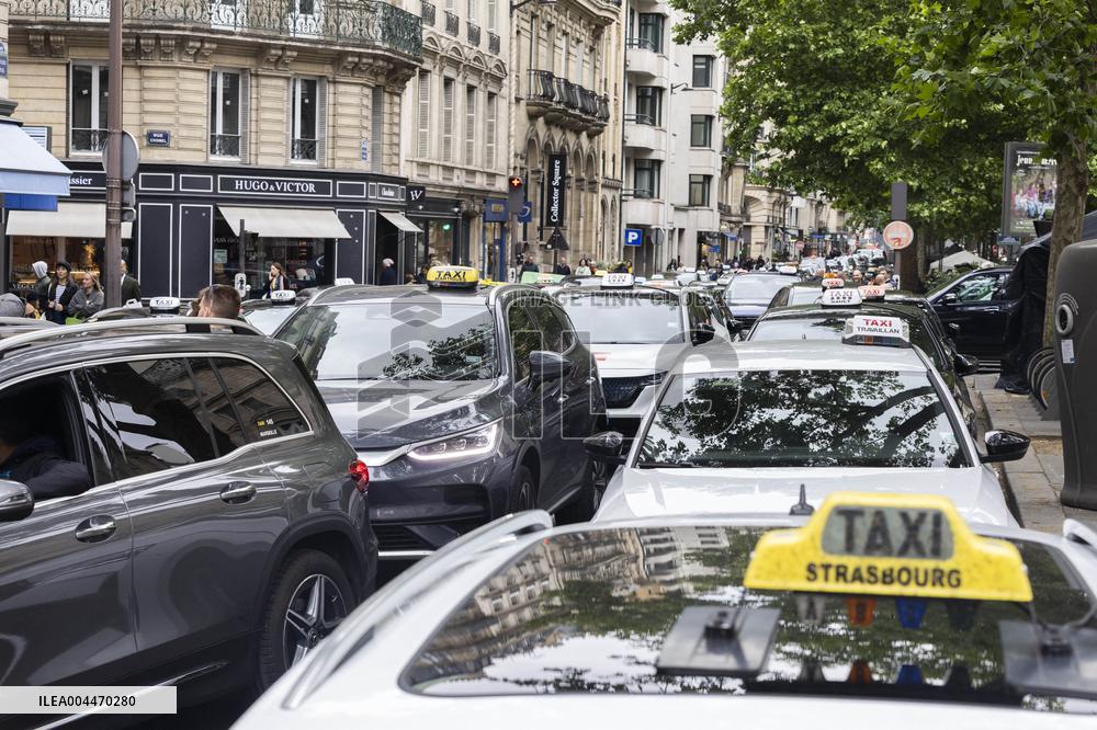 Taxis Protest - Paris