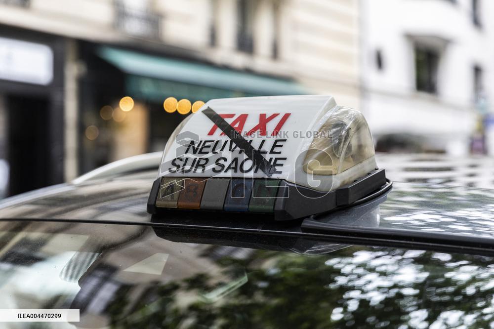 Taxis Protest - Paris