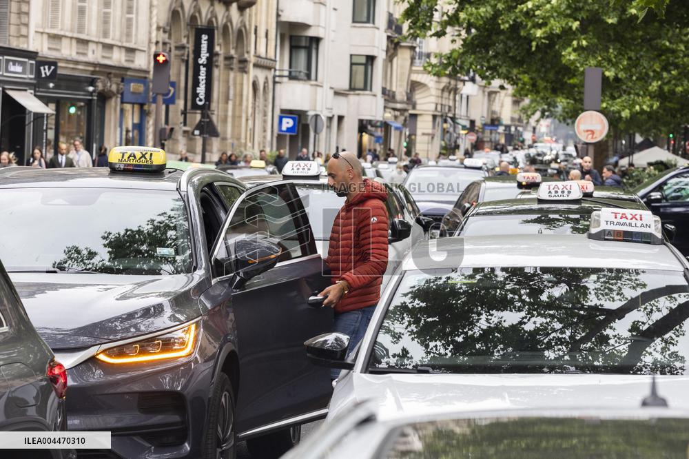 Taxis Protest - Paris