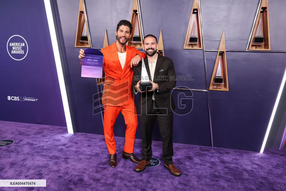 American Music Awards - Press Room