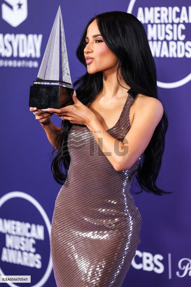 American Music Awards - Press Room