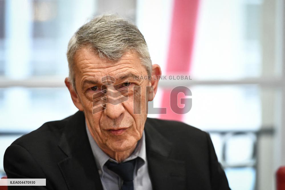 Florent Boudie at an examination session at the National Assembly in Paris - FA