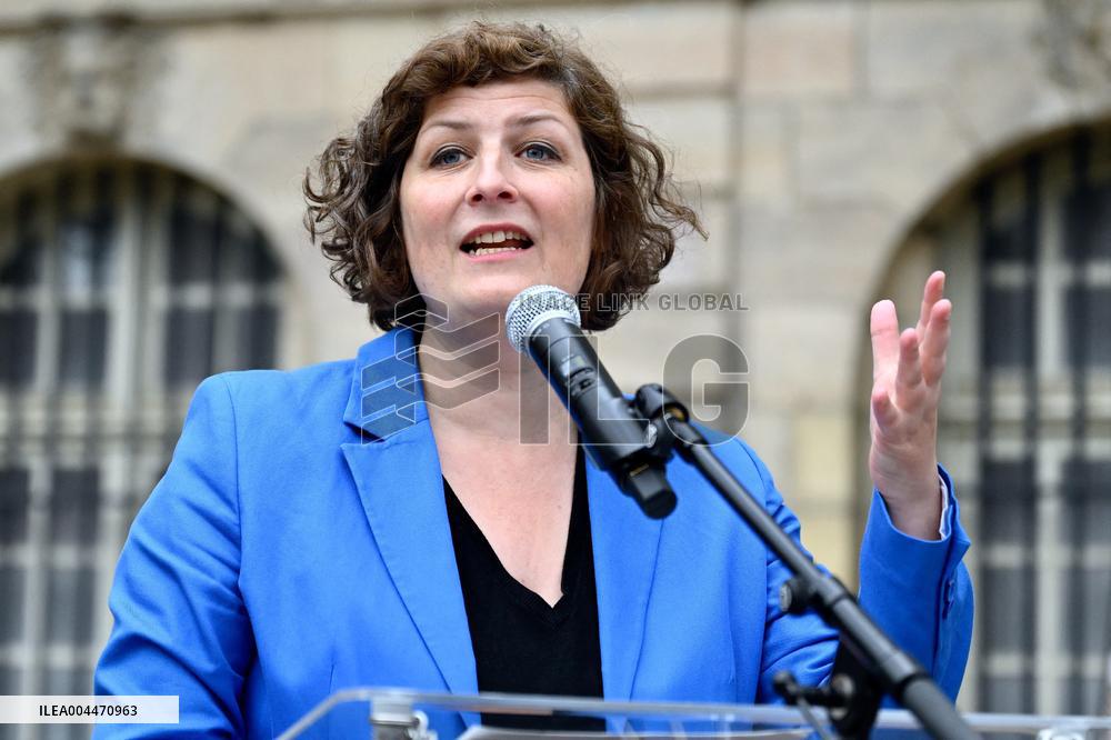 Mayor Jeanne Barseghian Inaugurates Zeus of Paris 2024 - Paris