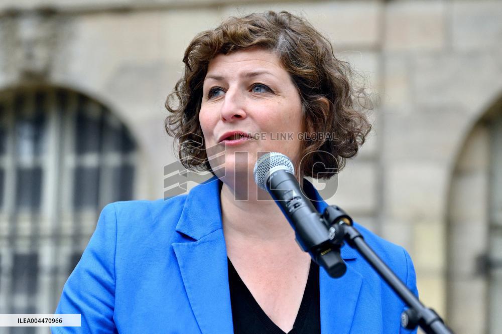 Mayor Jeanne Barseghian Inaugurates Zeus of Paris 2024 - Paris