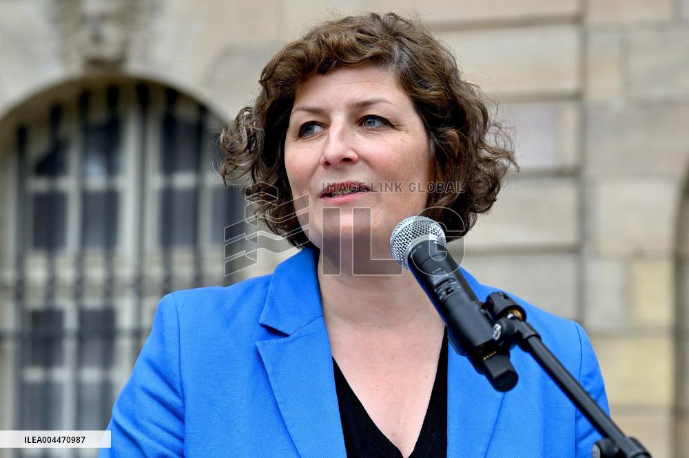 Mayor Jeanne Barseghian Inaugurates Zeus of Paris 2024 - Paris