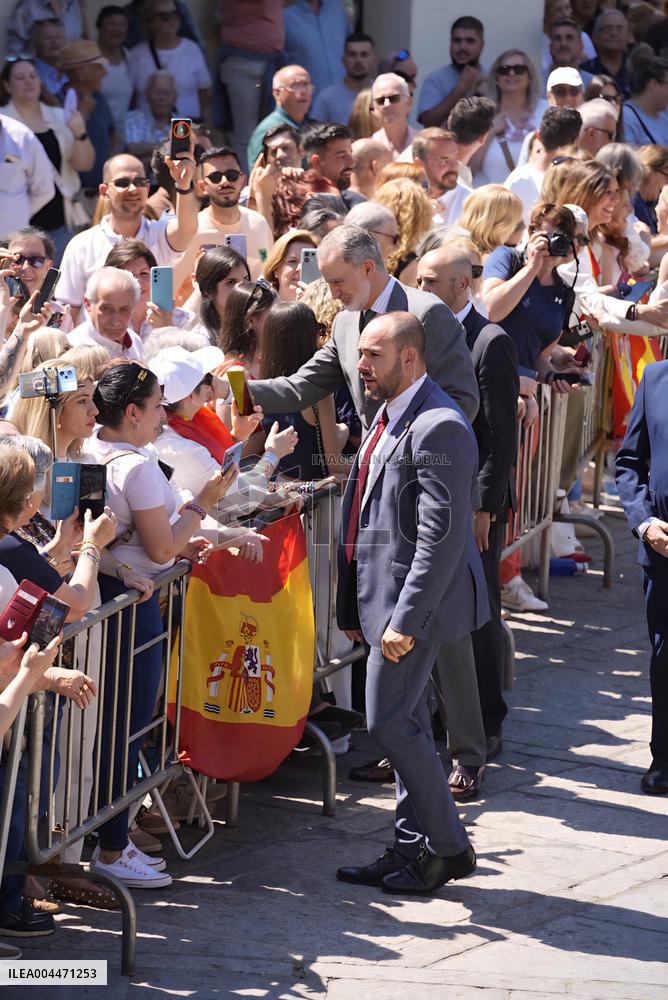 Royal Visit To Guadalupe