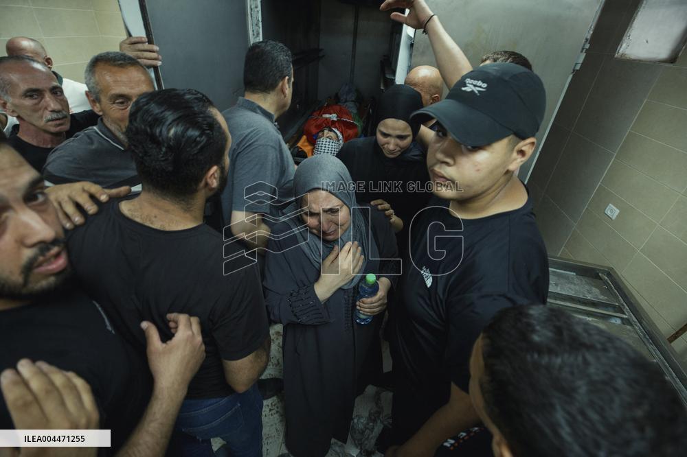 Funeral After an Israeli Raid - Nablus