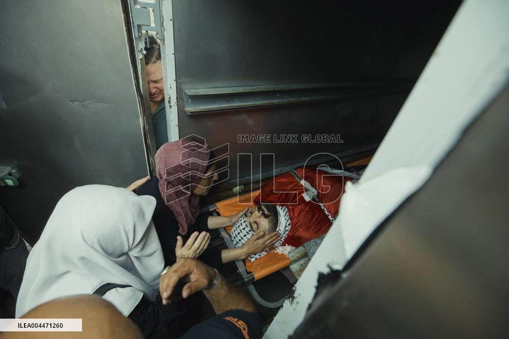 Funeral After an Israeli Raid - Nablus