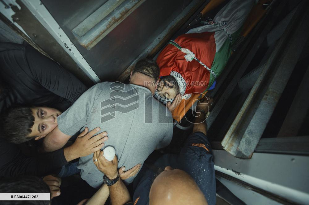 Funeral After an Israeli Raid - Nablus