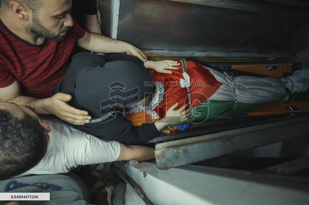 Funeral After an Israeli Raid - Nablus