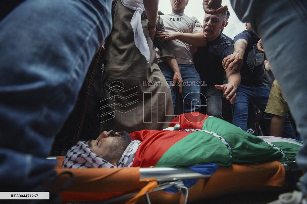 Funeral After an Israeli Raid - Nablus