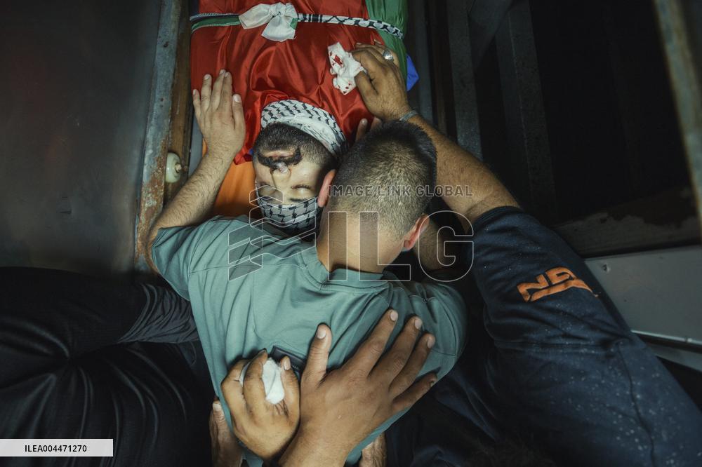 Funeral After an Israeli Raid - Nablus