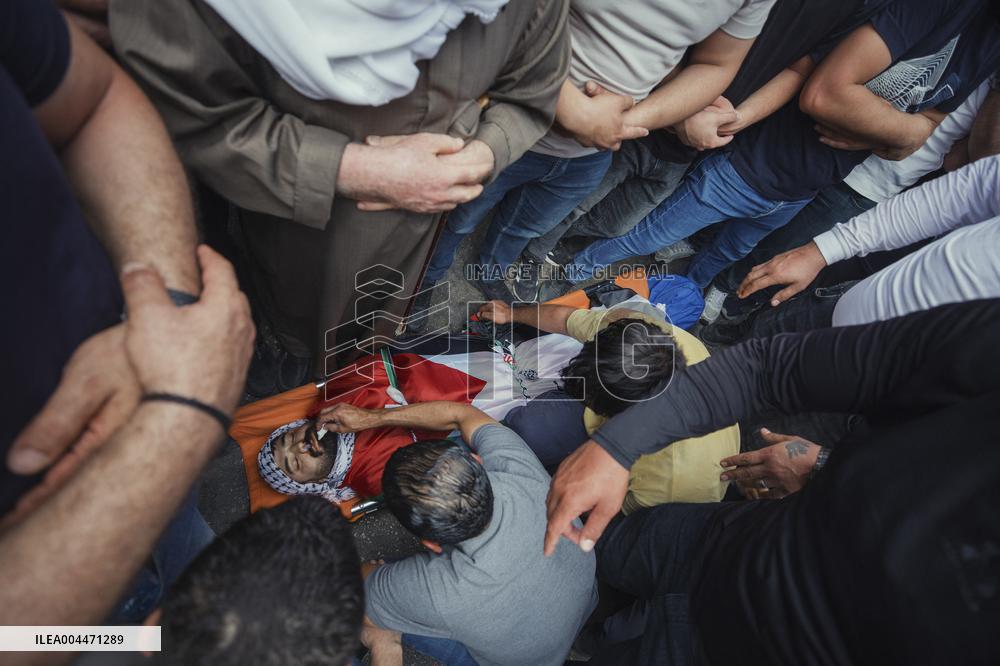 Funeral After an Israeli Raid - Nablus