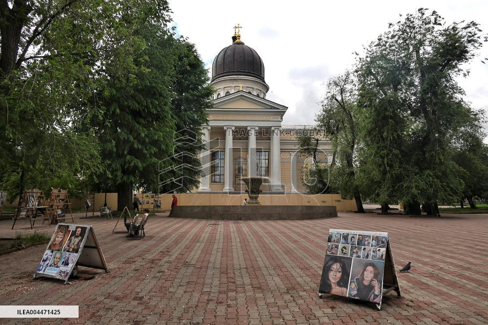 Soborna Square in OdesaSoborna Square in Odesa