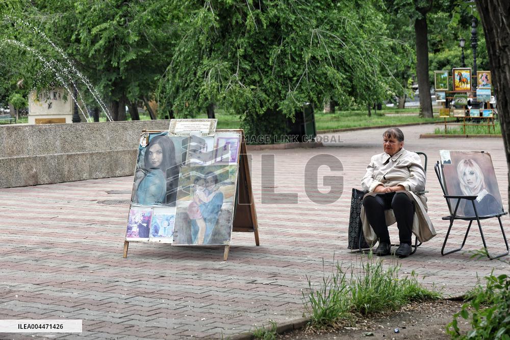 Soborna Square in OdesaSoborna Square in Odesa