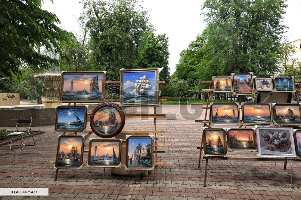 Soborna Square in OdesaSoborna Square in Odesa