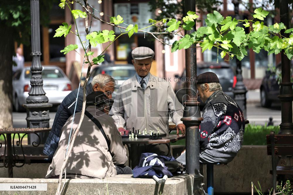 Soborna Square in OdesaSoborna Square in Odesa